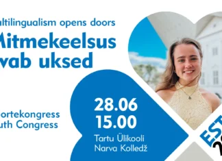 Noortekongress “Mitmekeelsus avab uksed”: VAATA OTSEÜLEKANNET!